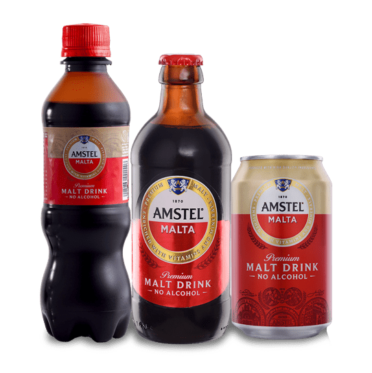 Amstel Malta - Pack of 6 Bottles