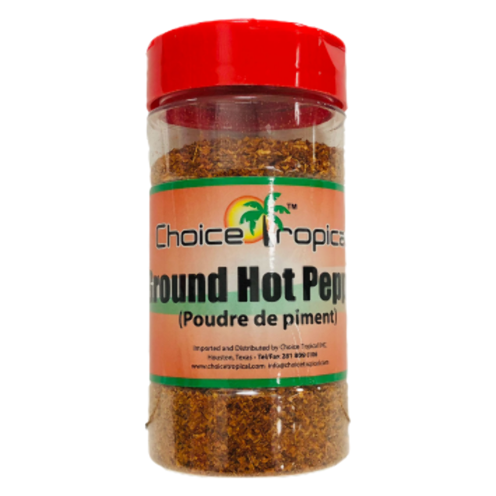 Ground Hot Pepper - Choice Tropical Brand